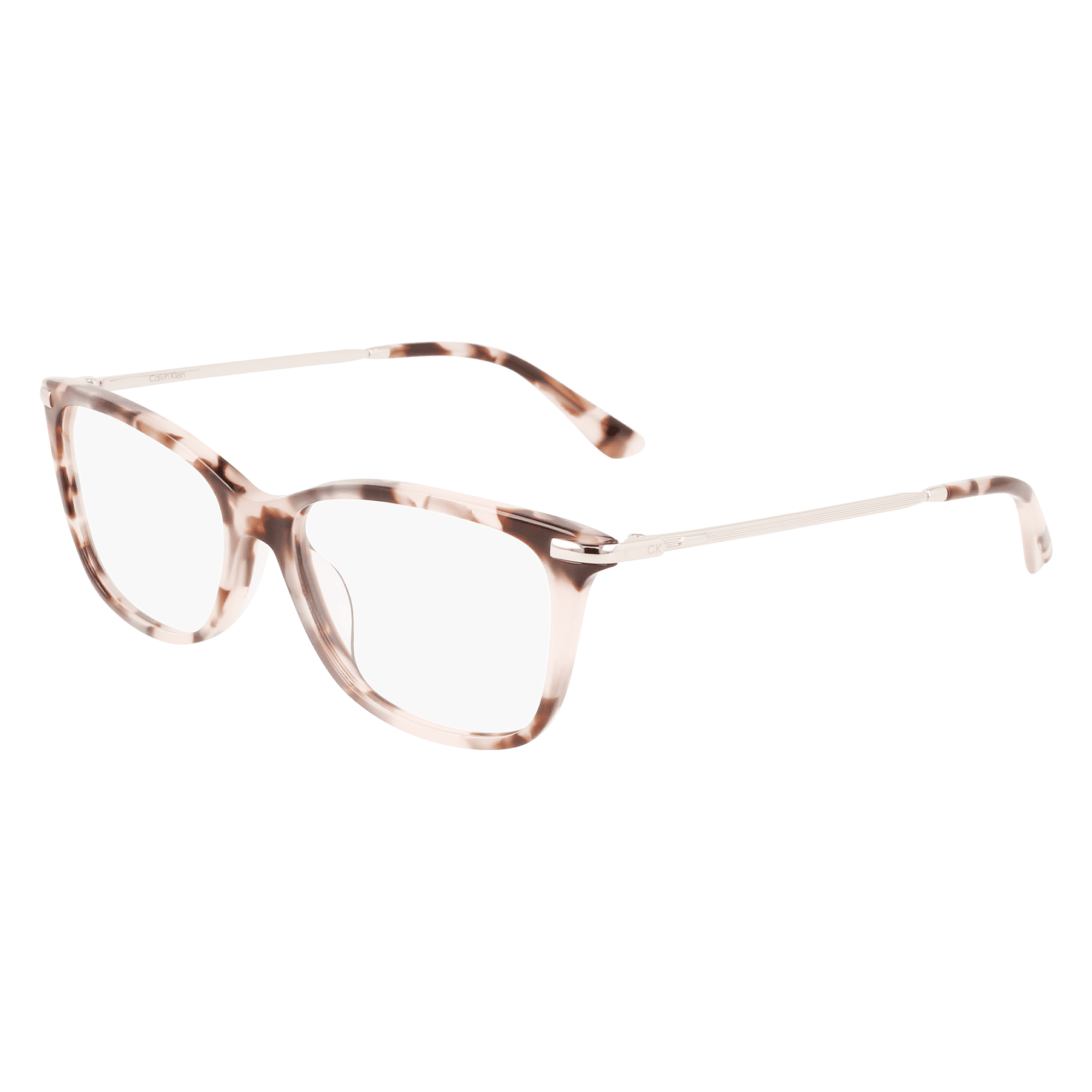 Calvin Klein Womens CK22501G Rx'ble Eyeglasses with Case, Rose Tortoise