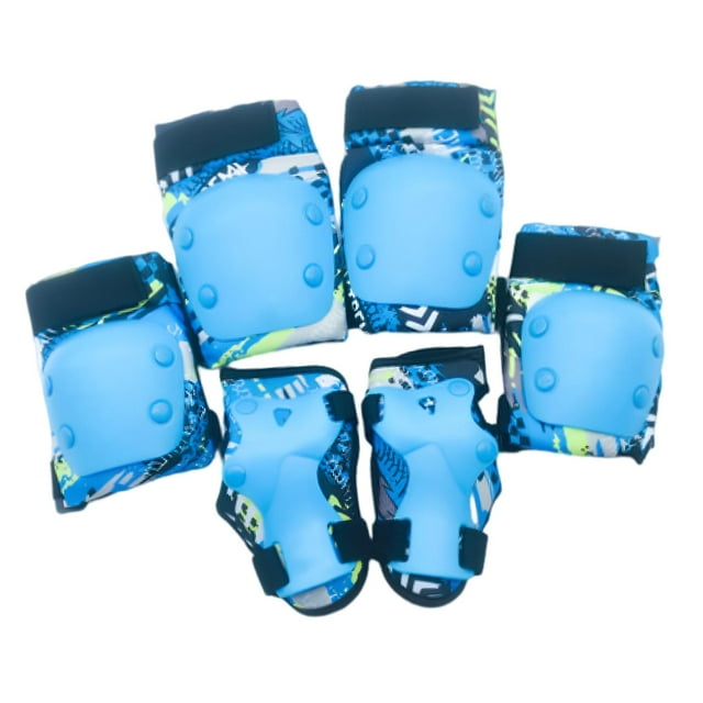 Almencla Professional Kids Protective Gear Set Elbow Knee Pads, Hand Guard Guard Pads for