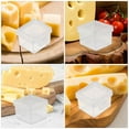 thumbnail image 2 of KALLORY 4Pcs Cheese Storage Containers for Cream Cheese with Transparent Reusable Plastic and Lid, 2 of 8
