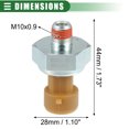 thumbnail image 4 of Unique Bargains Air Pressure Temperature Sensor Oil Temperature Pressure Sensor for Navistar DT466E Plastic Silver Tone, 4 of 7
