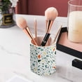thumbnail image 3 of Ceramic Pen Holder Stand Cup Pencil Organizer Makeup Brush Holders for Home Office Desk Colorful Terrazzo Marble, 3 of 7