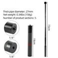 thumbnail image 4 of 73cm Selfie Stick for DSLR Cameras, Telescopic Handheld Aluminum Alloy Extension Pole, Lightweight Portable with 1/4" Screw Interface, 4 of 9