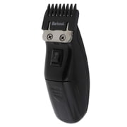 Barbasol Touch Up Beard Trimmer for Men w/ Stainless Steel Blades and 3 Guide Combs, Black