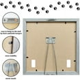 thumbnail image 4 of Dog Memorial Picture Frame 9x9inch with Photo Clip & Collar Holder, 4 of 9