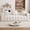 Beige White, variant on Rophefx Comfy Chenille 2 Seater Deep Seat Couch, Boneless Cloud Couch,Compression Sofa for Living Room,White