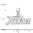 thumbnail image 4 of 10k White Gold LogoArt University of Tulsa T-U Large Pendant Q1W006UTL, 4 of 6