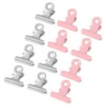 thumbnail image 1 of Metal Paper Clamp Large Binder Clips Colored Multifunction Bulldog Binders Desktop Office Organizer for Photo File Students School Office Home Supply 12pcs per Box 30mm, 1 of 8