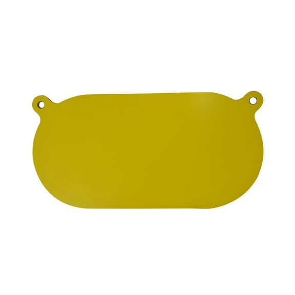 7" X 14" AR500 Steel 1/2" Thick Oval Target