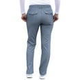 thumbnail image 2 of Adar Pro Heather Sarraus pour Femmes - Pantalon de Sarrau Fuselé Coupe Ajustée - P4100H - Heather Navy - 2X, 2 of 7