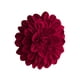 thumbnail image 4 of Funda de almohada con diseño de flores en 3D, funda de terciopelo para cojín navideño, diseño floral Redonda roja, 4 of 9