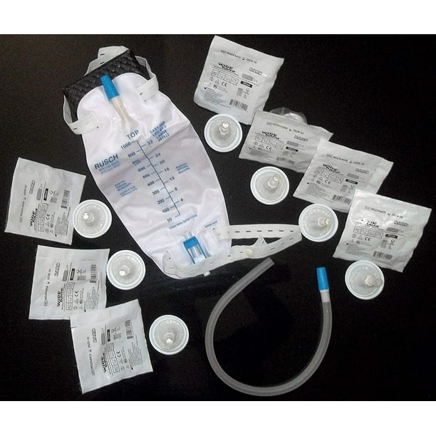 Complete Kit Urinary Incontinence OneWeek, 7Condom Catheters External