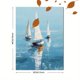 thumbnail image 3 of Qisvanset Cute Swimming Cow Canvas Print 12x16 Inch Kitchen Decor, 3 of 8
