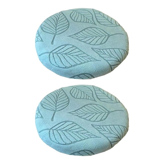 Giaone Stretch Band Seat Slipcovers Set of 2 for Round Bar Stool Seats