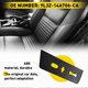 thumbnail image 3 of Car Front Row Power Seat Adjustment Switch Housing Bezel Panel ,C, 3 of 4