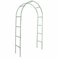 thumbnail image 4 of vidaXL Garden Arch 2 Pcs, Arch Trellis, Metal Arch, Weather-Resistant, 94.5"H x 55.1"W Black, 4 of 5