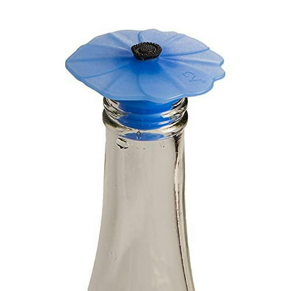 Charles Viancin Blue Palatinate Poppy Bottle Stopper