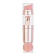 thumbnail image 1 of Juego de brochas de maquillaje retráctiles 5 en 1, brocha para base, brocha para cejas, brocha para labios, brocha para sombra de ojos, pintura suelta, brocha de maquillaje multifuncional para viajes, 1 of 8