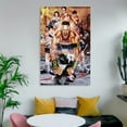 thumbnail image 6 of John Cena Poster, Canvas Wall Hanging Art Painting, Artwork Print for Home Decor Bedroom Living Room Dorm, Frame, 6 of 8