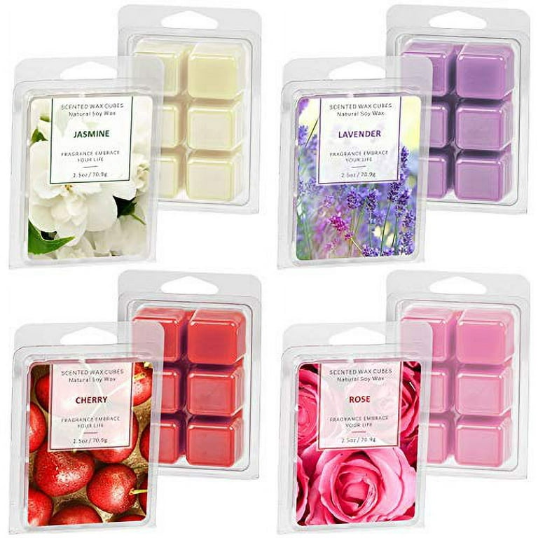 LASENTEUR Scented Wax Melts Variety Pack Natural Soy Wax Cubes