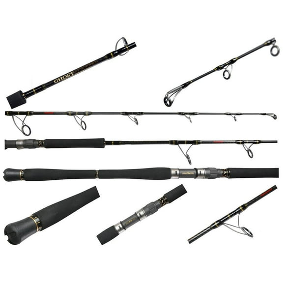 Jigging World JW-GHJ-S250 Ghost Hunter 5'6" Spinning Jigging Rod