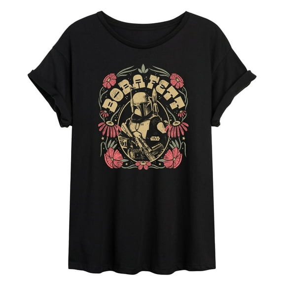 Star Wars - Boba Fett Boho - Women's Oversized Tee