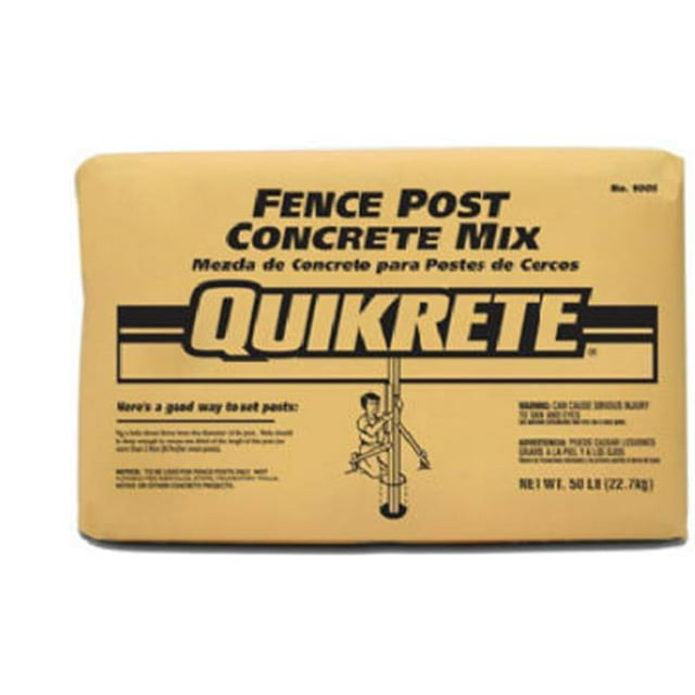 Quikrete 100580 80 lbs. Fence Post Concrete Mix