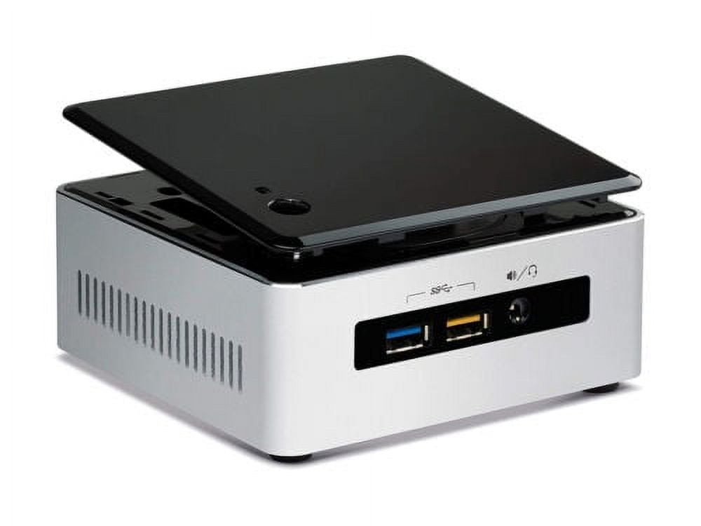 UsedIntel NUC5i5RYH Mini Desktop, Intel Dual-Core i5-5250U Upto 2.7GHz, 8GB RAM, 128GB SSD, MiniDP, MiniHDMI, Wi-Fi, Bluetooth, Windows 10 Pro