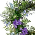thumbnail image 6 of Northlight Mixed Wild Flowers and Twig Artificial Spring Wreath, 24-Inch, 6 of 7