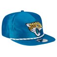 thumbnail image 3 of Men's New Era Teal Jacksonville Jaguars  Rope Golfer Snapback Hat, 3 of 6