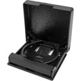 thumbnail image 3 of Portavasos plegable negro ajustable para barco, caravana marina, 3 of 5