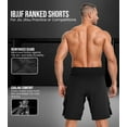 thumbnail image 3 of Exxact Sports Pro MMA Shorts, No-Gi BJJ Jiu Jitsu Shorts for Men, Boxing, UFC, Cross Training, Kickboxing & Grappling Shorts (Black, Adult Small), 3 of 7