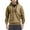 Khaki, variant on HAOTAGS Teen Boys Sport Hoodie, Half Zip Hooded Sweatshirts with Multi-pockets Casual Pullover Top Khaki 7 Years