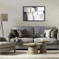 thumbnail image 3 of Stupell Industries Modern Abstract Neutral Tapestry Black Floating Frame Canvas Art, 25 x 17, by Irena Orlov, 3 of 8