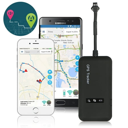 GPS Tracker, Mini Portable Vehicle GPS Tracker Real Time GPS Tracking Motorcycle Car Bike (Best Adventure Bike Gps)