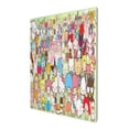 thumbnail image 6 of Lsque Sanrio Pattern Canvas Wall Art – 30x40in Decorative Picture, Contemporary Canvas Print for Home & Office（Vertical）, 6 of 8