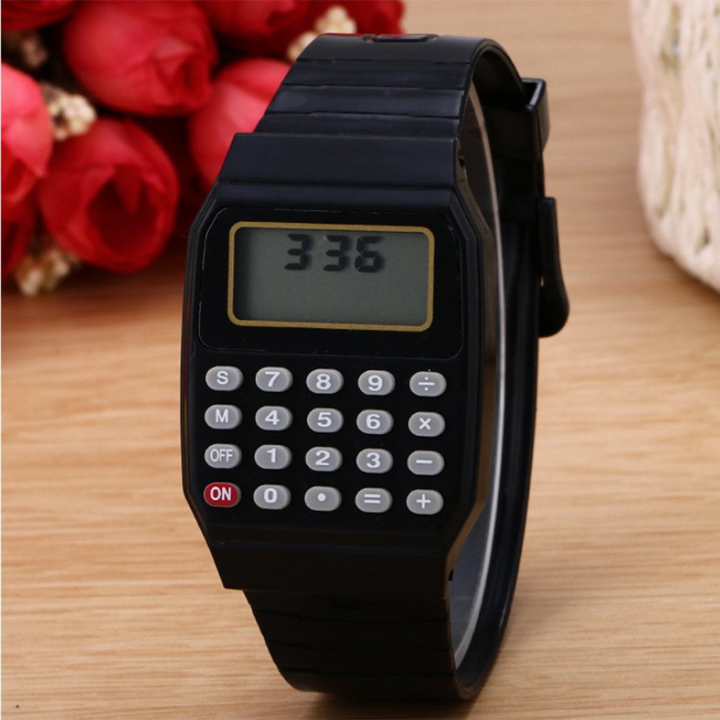 calculator with watch
