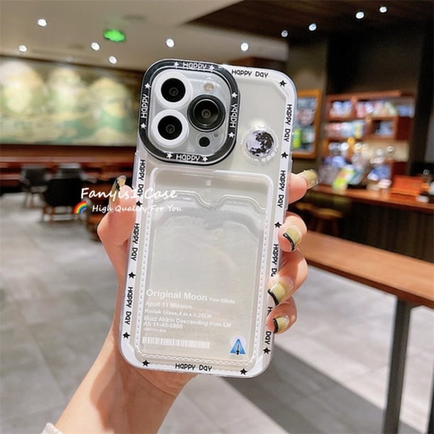 Carcasa Redmi Note 11 11S 10 9 8 Pro Reddmi 10C 9A 9C 9T Poco X3 12 11 Lite 11T Cute Moontransparente Funda De Teléfono Suave TPU Protección De Lente De La Cubierta Trasera