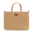 thumbnail image 1 of Bolsa para computadora portátil,Bolsa de papel kraft para computadora portátil,,lavable,Bolso de mano para mujer,bolso bandolera de gran capacidad,Bolso de mano para computadora, 1 of 9