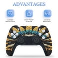 thumbnail image 4 of Indian Devil Skull PS5/PS5 Pro/PS5 Slim Digital Disc Skin Sticker For Console And Controller Skins, 4 of 7