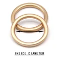 thumbnail image 1 of HENGC, hebillas redondas grandes de Metal con anillo redondo, tela de cierre para cinturón de cuero, zapatos, bolsos, prendas de vestir, costura de alta calidad, manualidades DIY, venta al por mayor, 1 of 5