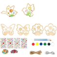 thumbnail image 2 of Kit de manualidades de 24 piezas con forma de mariposa, adornos de mariposa para pintar, piezas en para manualidades hechas de madera sin trata, 2 of 8