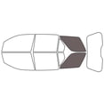 thumbnail image 2 of Rvinyl Window Tint Kit Compatible with Ford Taurus X 2008-2009 - Cargo - 35%, 2 of 8