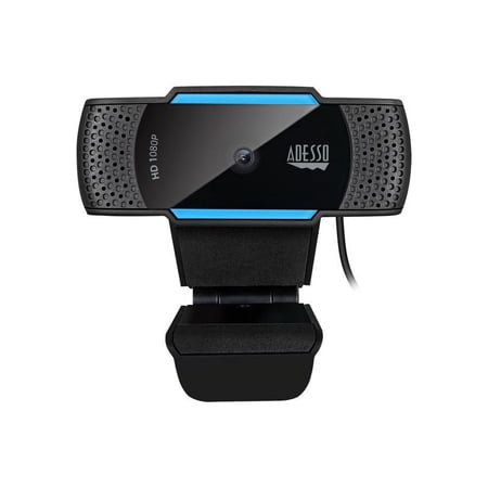 UPC: 0783750010788 | Adesso CyberTrack H5 CyberTrack H5 1080p HD USB Auto Focus Webcam with Built-In Dual Microphone