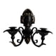 thumbnail image 2 of Candelabro de pared, Candelabro de pared, Candelabro de metal, Decorativo negro, 2 of 9