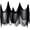Black, variant on SkyAuks 5 Pack Halloween Decorations, Kabnic Halloween Gauze - Black Creepy Cloth for Indoor & Outdoor Halloween Decor, Haunted Houses, Gardens, Front Doors & Spider Web Decorations, 30"W x 72"L