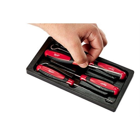 UPC: 0045242508105 | Milwaukee 48-22-9215 – 4 Pieces Hook and Pick Set
