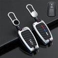 thumbnail image 3 of Car Key Fob Cover Case Protector Zinc Alloy Silicone Car Key Fob Case Cover For Toyota CHR Prado Camry Corolla 86, 3 of 8