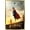 Gold Framed Version, variant on DC Comics Movie The Flash - Supergirl Flying One Sheet Wall Poster with Pushpins, 22.375" x 34"