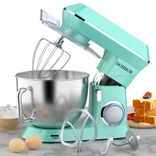 DOBBOR SM1553 Stand Mixer, 9.5 Qt. 660W 7-Speed Electric Kitchen Mixer ...