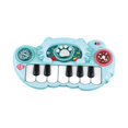 thumbnail image 4 of Juguete de Piano para Niños Pequeños, Juguete Musical Luminoso para Bebés, Juguete Musical Educativo Portátil para Niños de 3, 4, 5, 6 años de Nacimie Garra Azul, 4 of 8